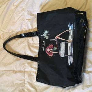 Black JOICO tote bag