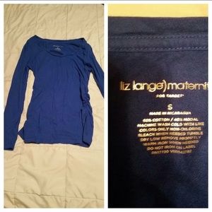 Liz Lange maternity shirt