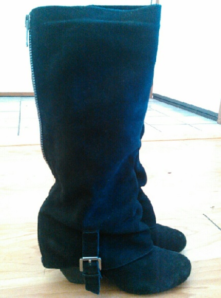 Naughty Monkey Jump Start Suede Leather Boots