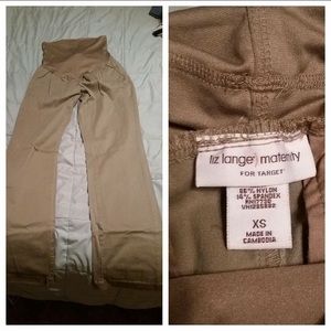 Liz Lange Khaki pants