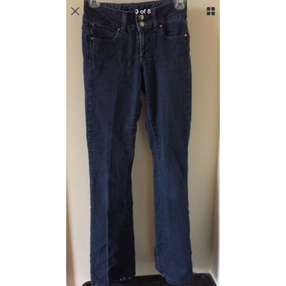 Paige boot cut hidden hills med wash jeans - Picture 3 of 4