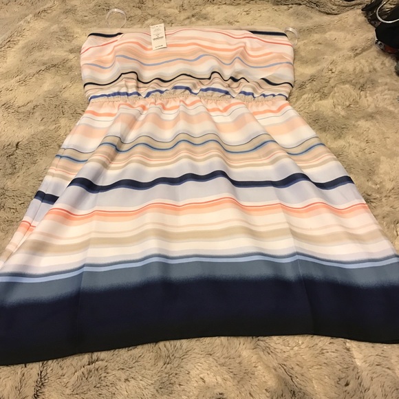 Strapless dress from White House Black