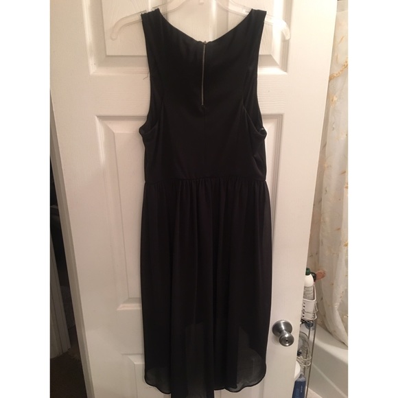 Forever 21 Black High-Low Dress Size L - Picture 2 of 4