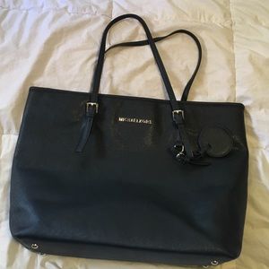 Michael kors black tote bag