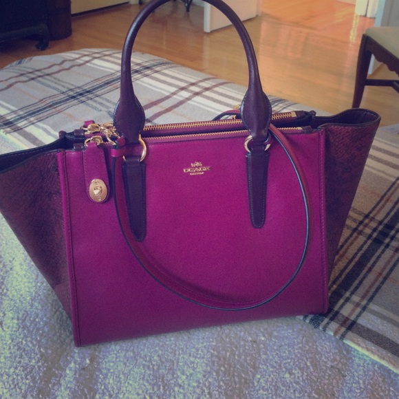 Coach 36571 Crosby colorblock carryall