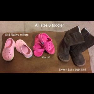 Toddler size 6 shoes bundle - will sell separate