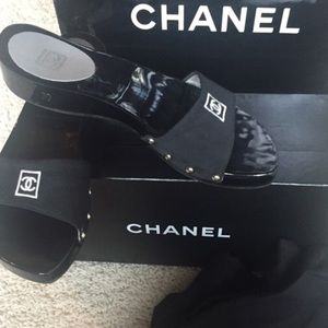 Authentic Chanel sandals