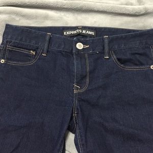 size 8, skinny, low rise jeans!
