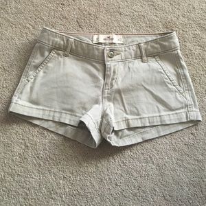 Tan Cargo Hollister Shorts