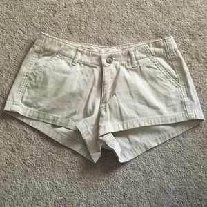 Tan Cargo Hollister Shorts