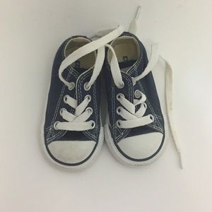 baby converse navy