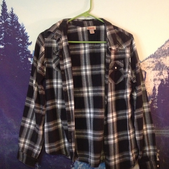 Black and White Flannel