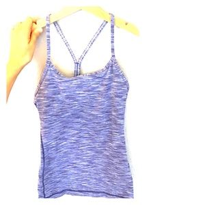Lululemon tank $20 size 4 blue