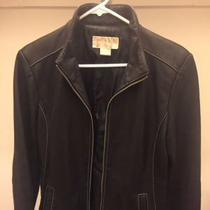 Michael Kors Leather Jacket/Gently Used