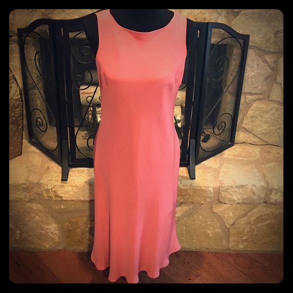 Pink "Pure Silk" Dress & Jacket by: Talbots