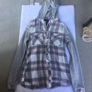 Cute Flannel Hoodie