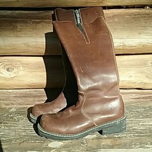 Leather Frye boots