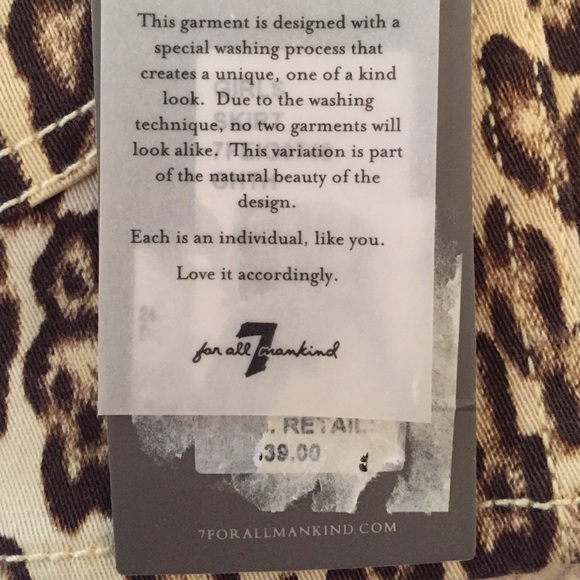 7 for All Mankind Toddler Skirt NWT - Picture 4 of 4