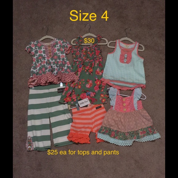 Matilda Jane inventory.