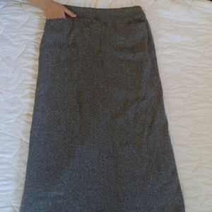 Ann Taylor tweed wool skirt
