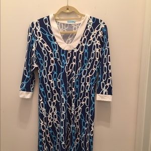 Blue JMac dress. Perfect for weddings.