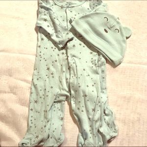 2 Baby boy pajamas  3 & 6 months PJ'S