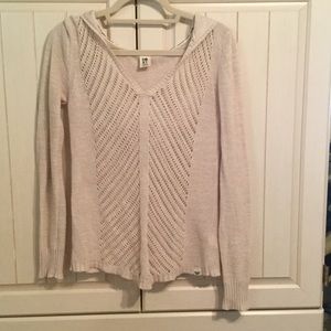 Roxy hooded sweater sz s