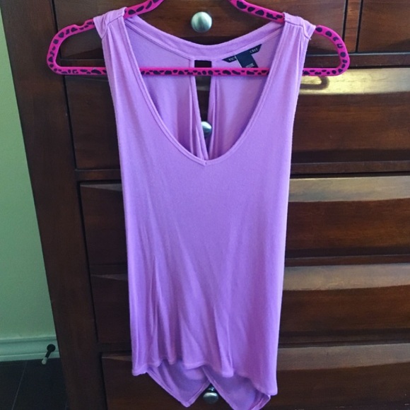 Victoria's Secret Tops - Victoria secret's purple open back tank!