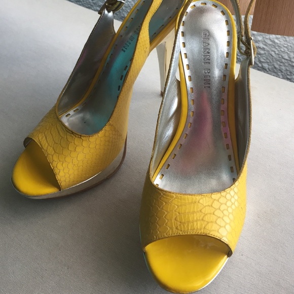 Yellow heels