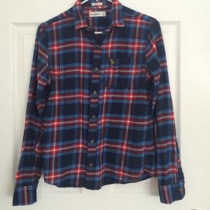 Abercrombie kids flannel
