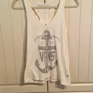 Vans tank top sz s