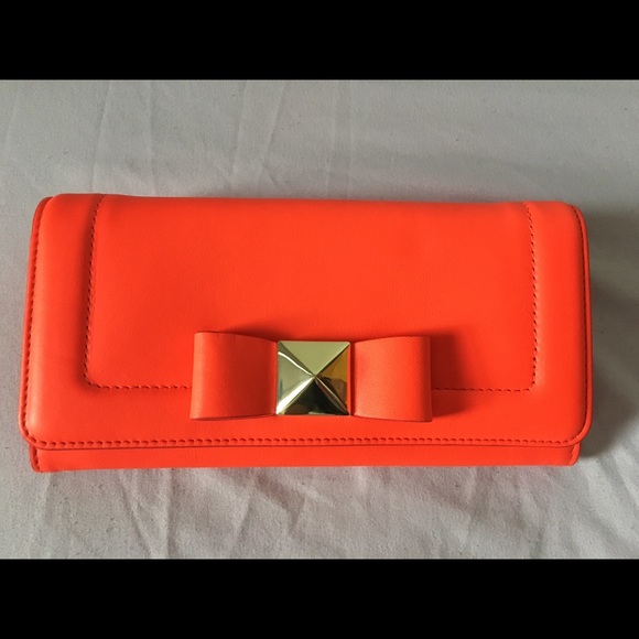 Kate Spade "Cindy" Bow Terrace Wallet - Maraschino