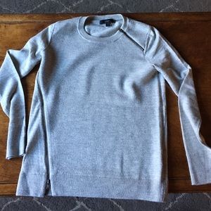 J Crew asymmetrical zipper sweater - XXS