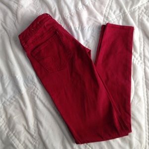 Maroon jegging