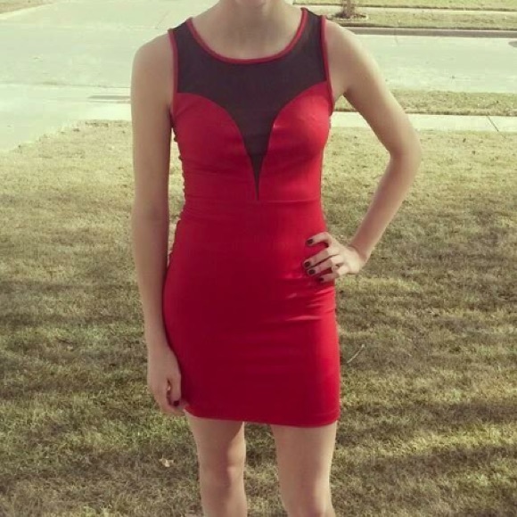 Red cocktail dress! - Picture 1 of 1