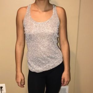 Sparkly tank top