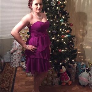 Purple dress, size 10