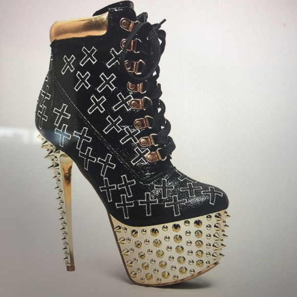 Red Kiss High Heel Ankle bootie