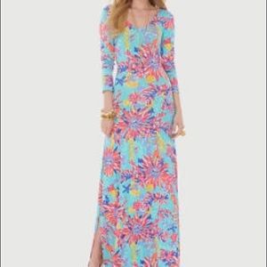 Lilly Pulitzer "Sippin and Trippin" maxi dress