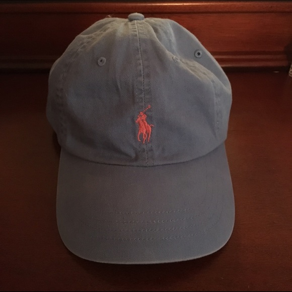 Blue & Pink Polo Cap