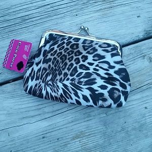 Adorable Cheetah Print Coin Purse BNWT