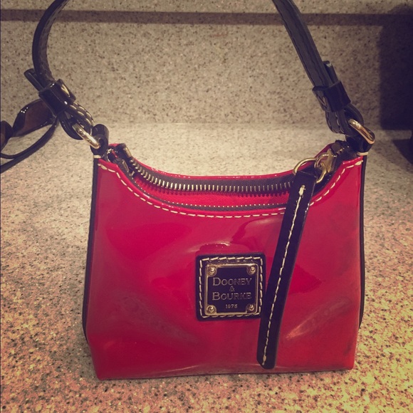 Dooney and Bourke red purse handbag