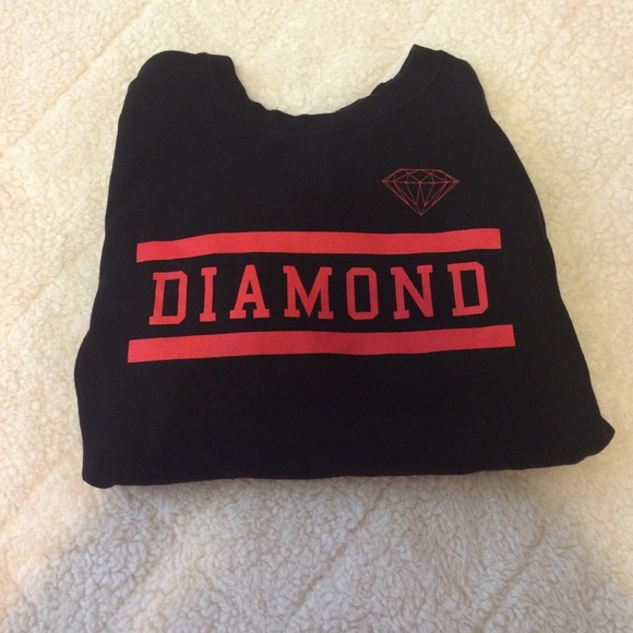 Diamond crew neck!