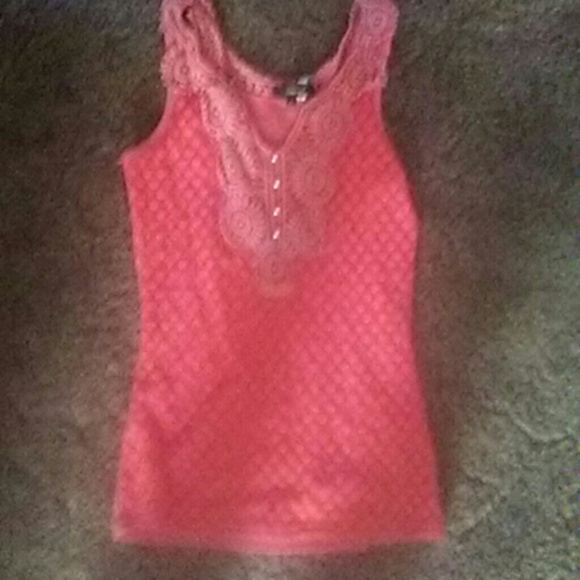 NWOT Pinkish orangesh tank