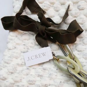 J. Crew Jewelry - Taupe Acetate Link Necklace J. Crew Jewelry - Taupe Acetate Link Necklace