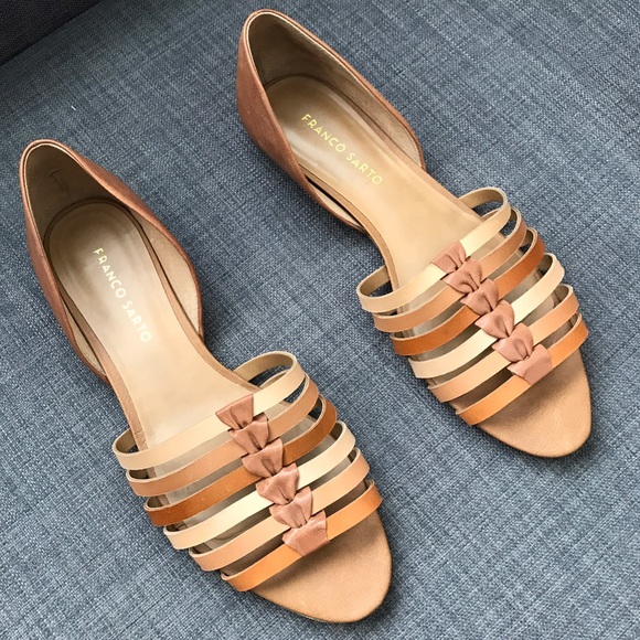 Franco Sarto Leather Sandals