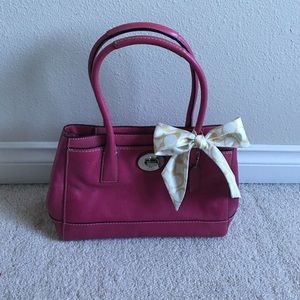 Coach purse pink