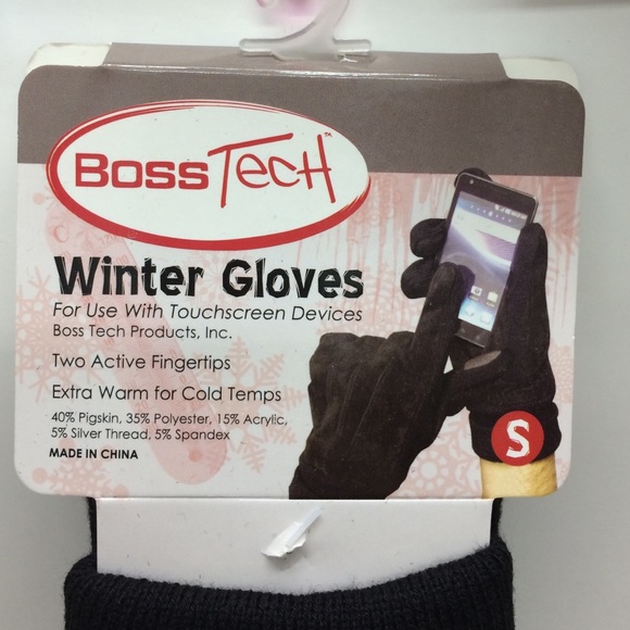 Boss Tech Winter Thinsulate Insulated Touch Screen Gloves - Picture 2 of 4