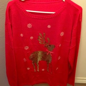 Reindeer Christmas Sweater