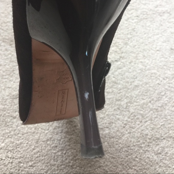 Brown Suede Bootie - Picture 3 of 4